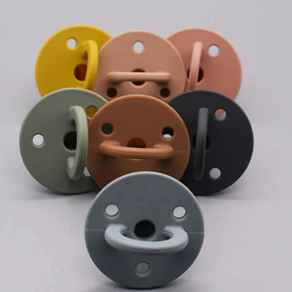 Bibby Pacifier (Chocolate) - teal meal