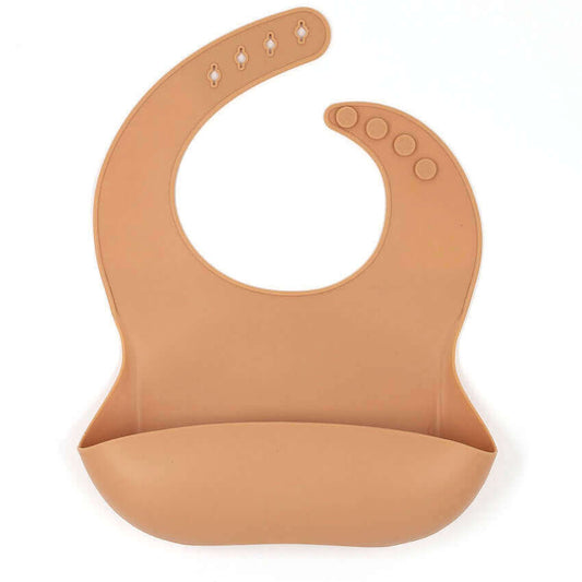 Kids Silicone Bib (Vanilla) - Tealmeal