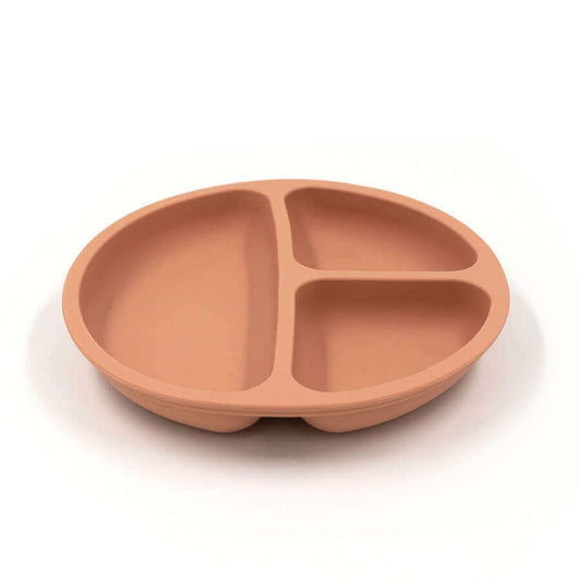 Silicone Divider Plate (Flamingo) - teal meal