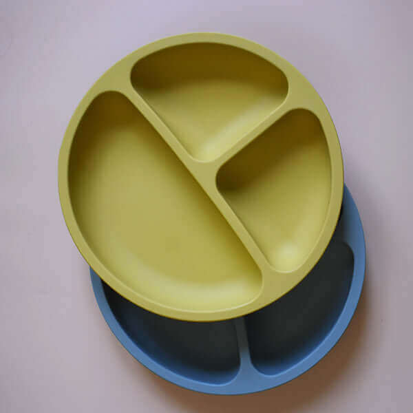 Silicone Divider Plate (Sunshine) - Tealmeal