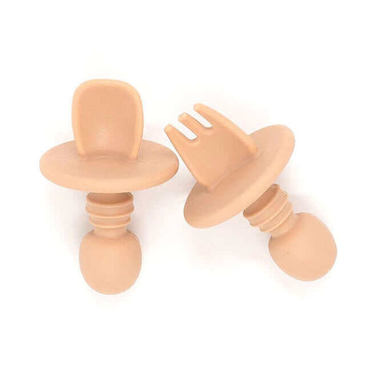 Silicone Mini Utensils (Vanilla) - Tealmeal