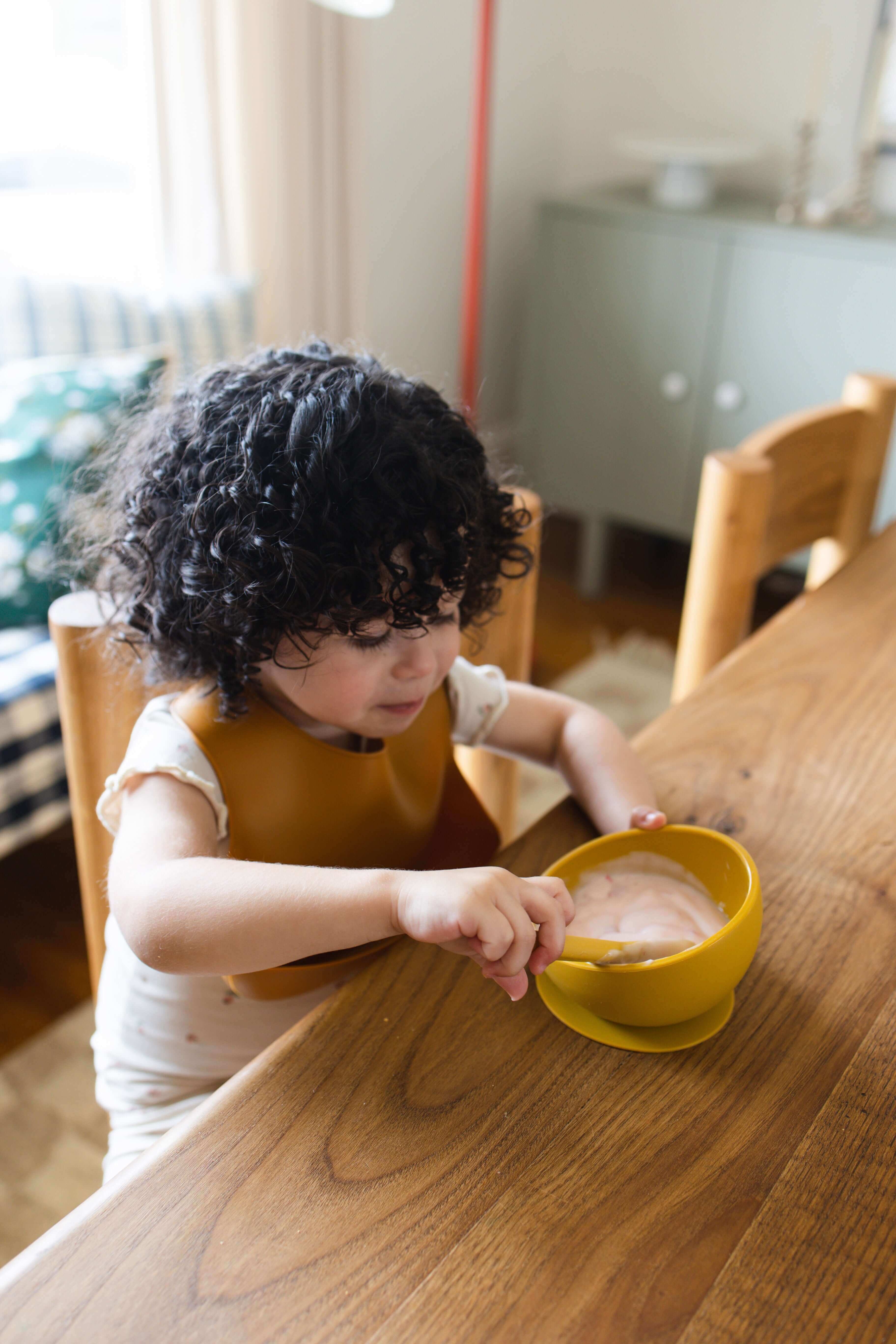 Half Moon Silicone Bowl