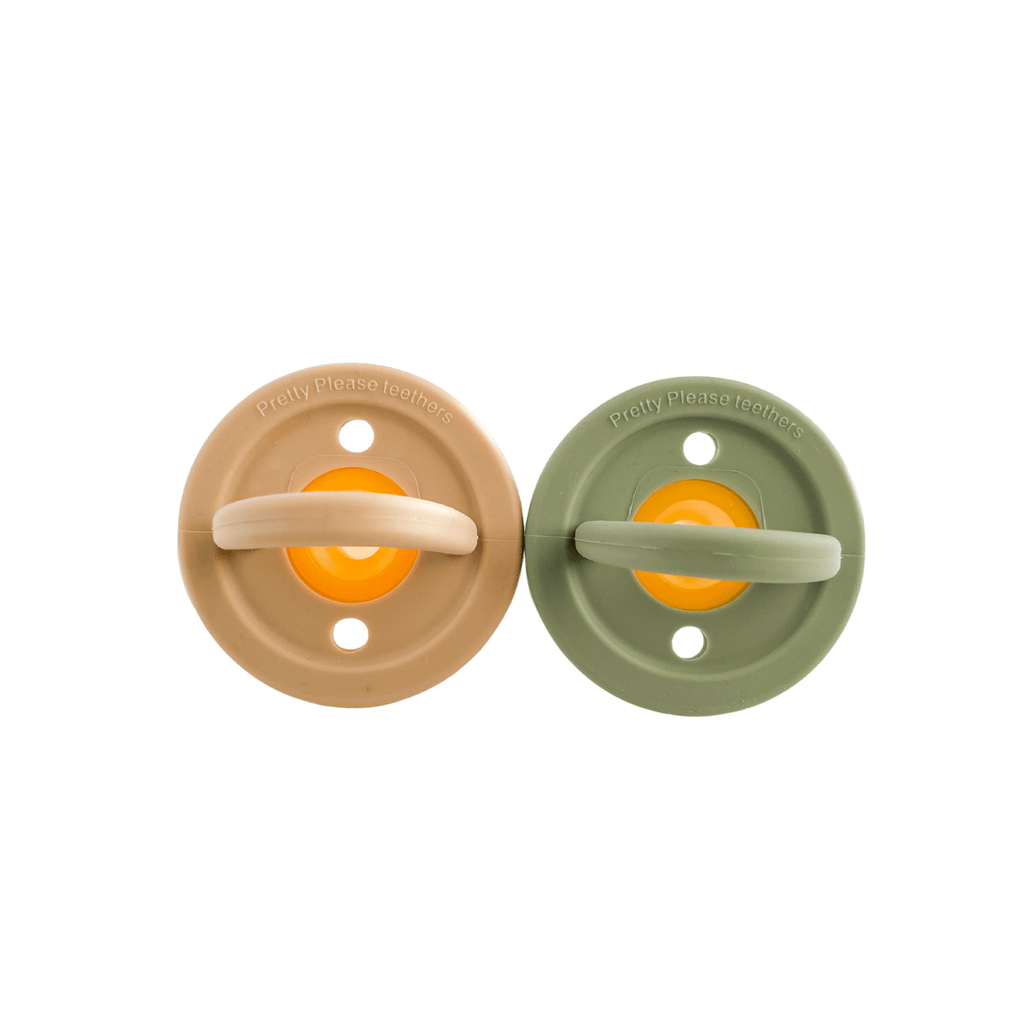 Modern Pacifier 2 pack | Oat + Eucalyptus