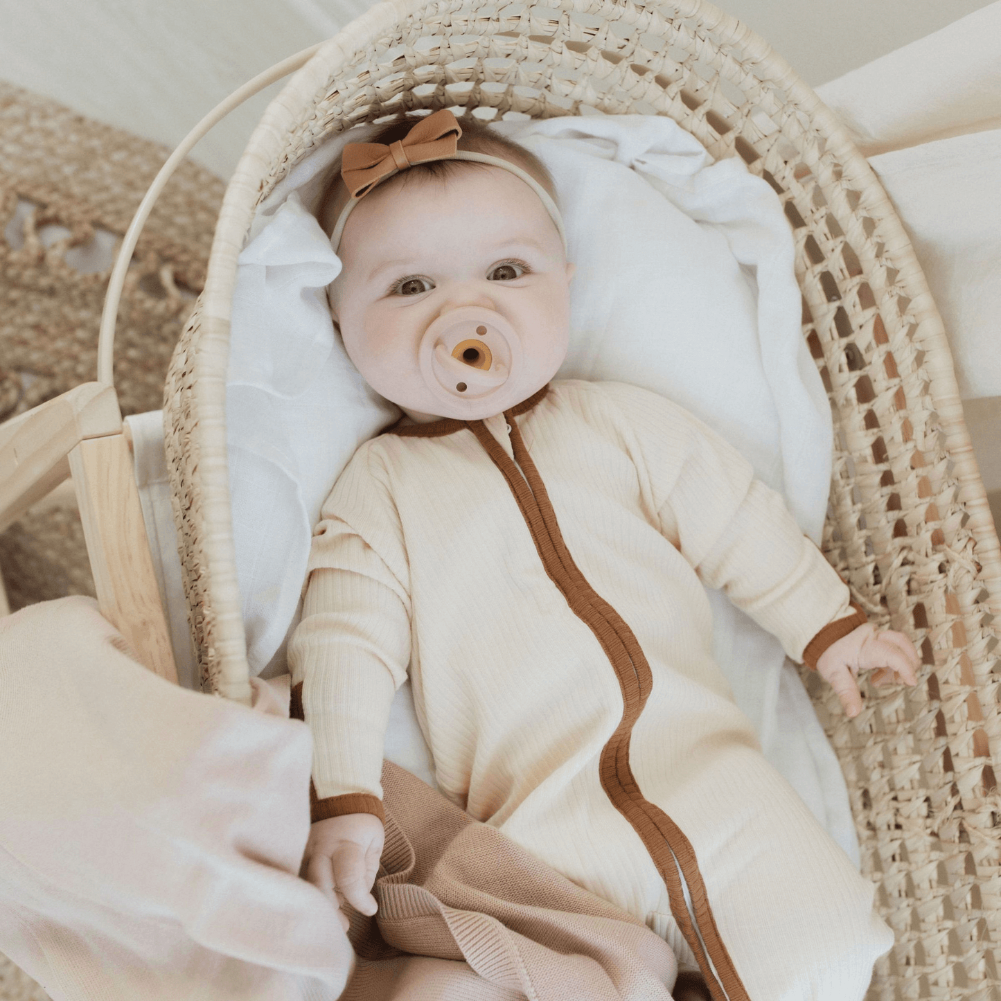 Modern Pacifier 2 pack | Mahogany Rose + Fawn