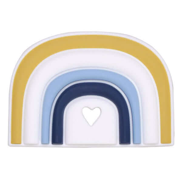 Teal Meal Rainbow Silicone Teether