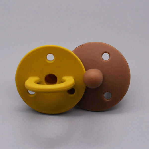 Bibby Pacifier (Sunshine) - teal meal