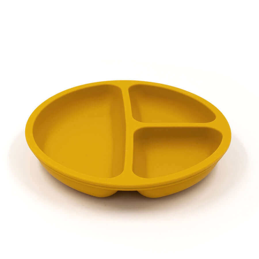 Silicone Divider Plate (Sunshine) - Tealmeal