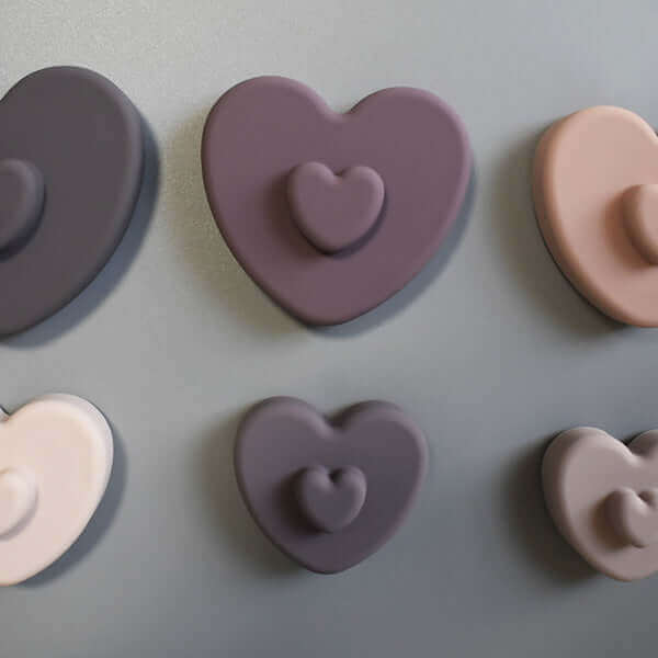 Silicone Stacking Hearts