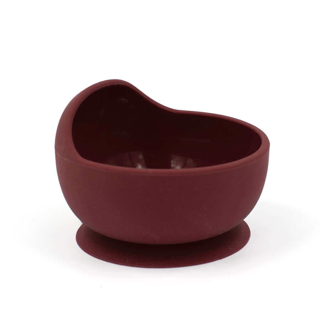 Silicone Hook Bowl (Berry) - teal meal
