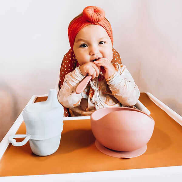 Silicone Hook Bowl (Lavender) - Tealmeal