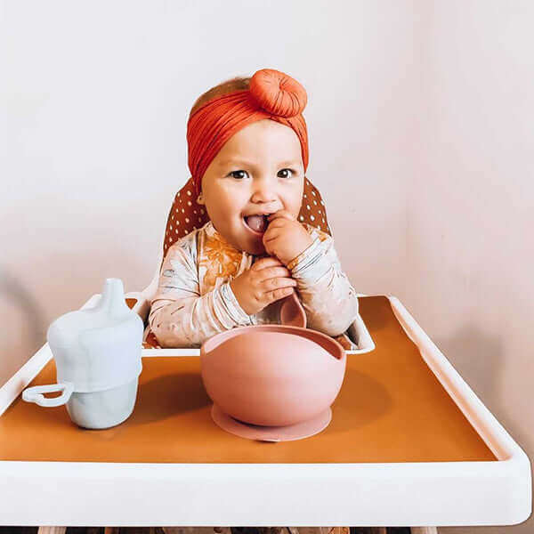 Silicone Hook Bowl (Sunshine) - Tealmeal