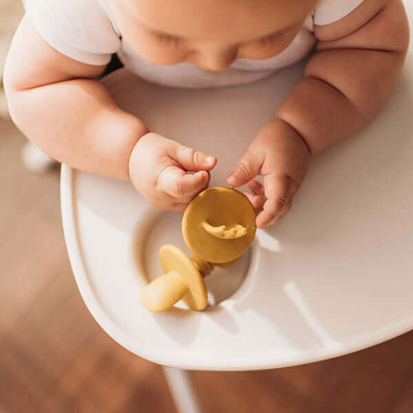 Silicone Mini Utensils (Moon Sand) - Tealmeal