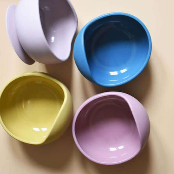 Silicone Hook Bowl (Aqua Star) - Tealmeal