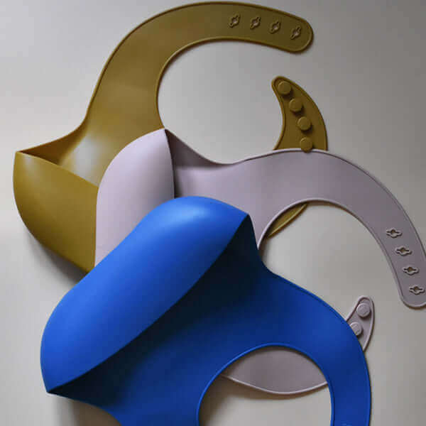 Kids Silicone Bib (Chocolate) - Tealmeal