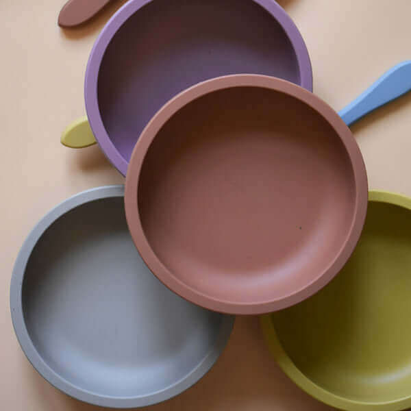 Silicone Sun Plate Set (Butternut Squash) - Tealmeal