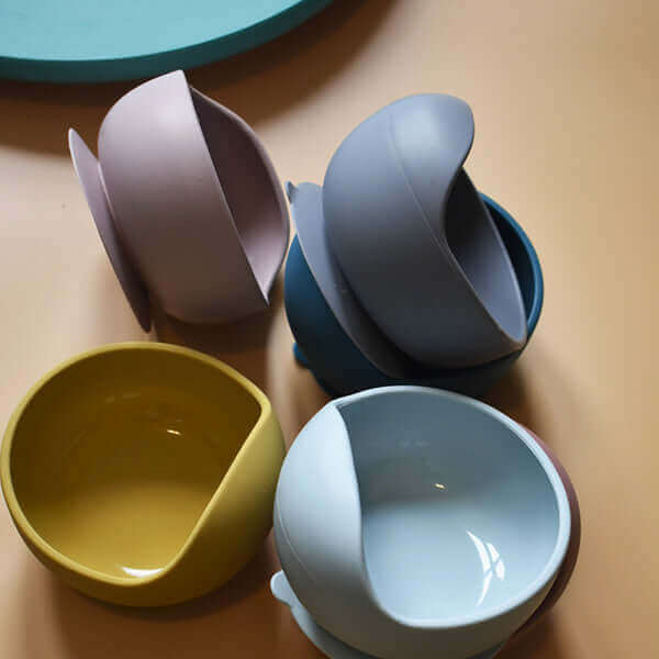 Silicone Hook Bowl (Moon Sand) - Tealmeal