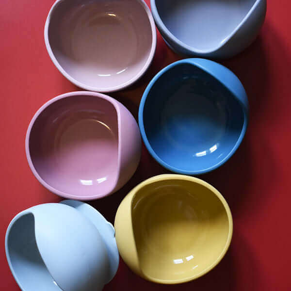 Silicone Hook Bowl (Lavender) - Tealmeal