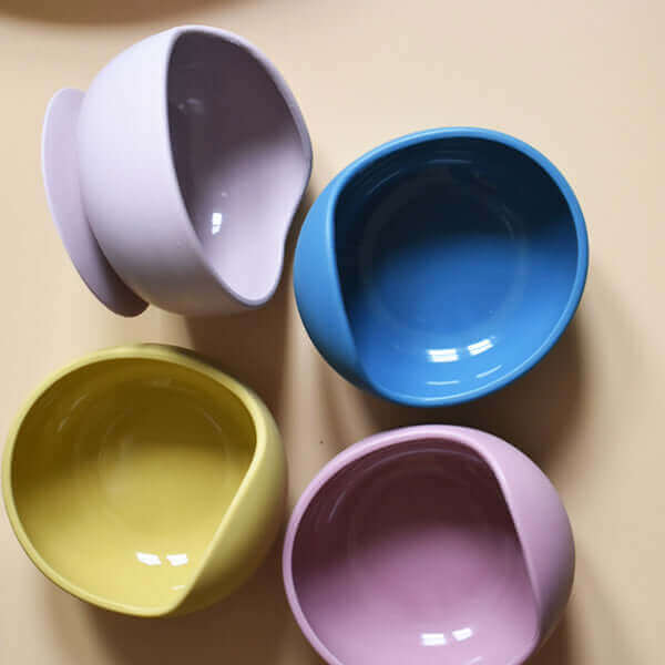 Silicone Hook Bowl (Lavender) - Tealmeal