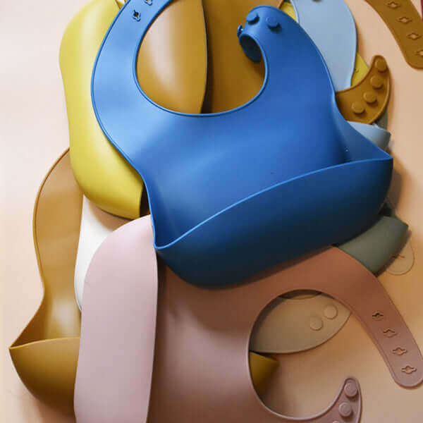 Kids Silicone Bib (Vanilla) - Tealmeal