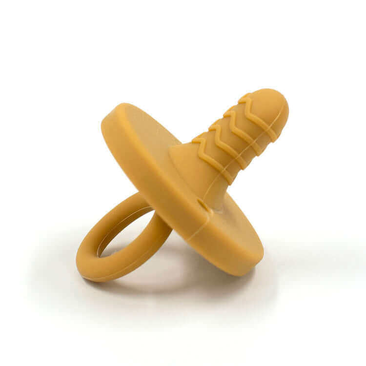 teething pacifier (sunshine) - teal meal