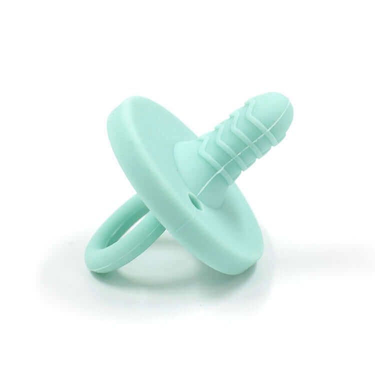 Turquoise Pacifier Silicone Teething Pacifier | Turquoise – Teal Meal