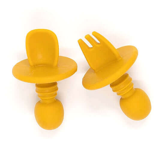 Silicone Mini Utensils (Sunshine) - Tealmeal